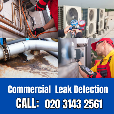 Commercial Leak Detection Services in Ilford | Ilford Leak Detection